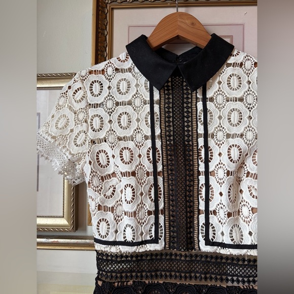 NWT Self-Portrait Felicia Lace Dress 0 - Picture 12 of 14